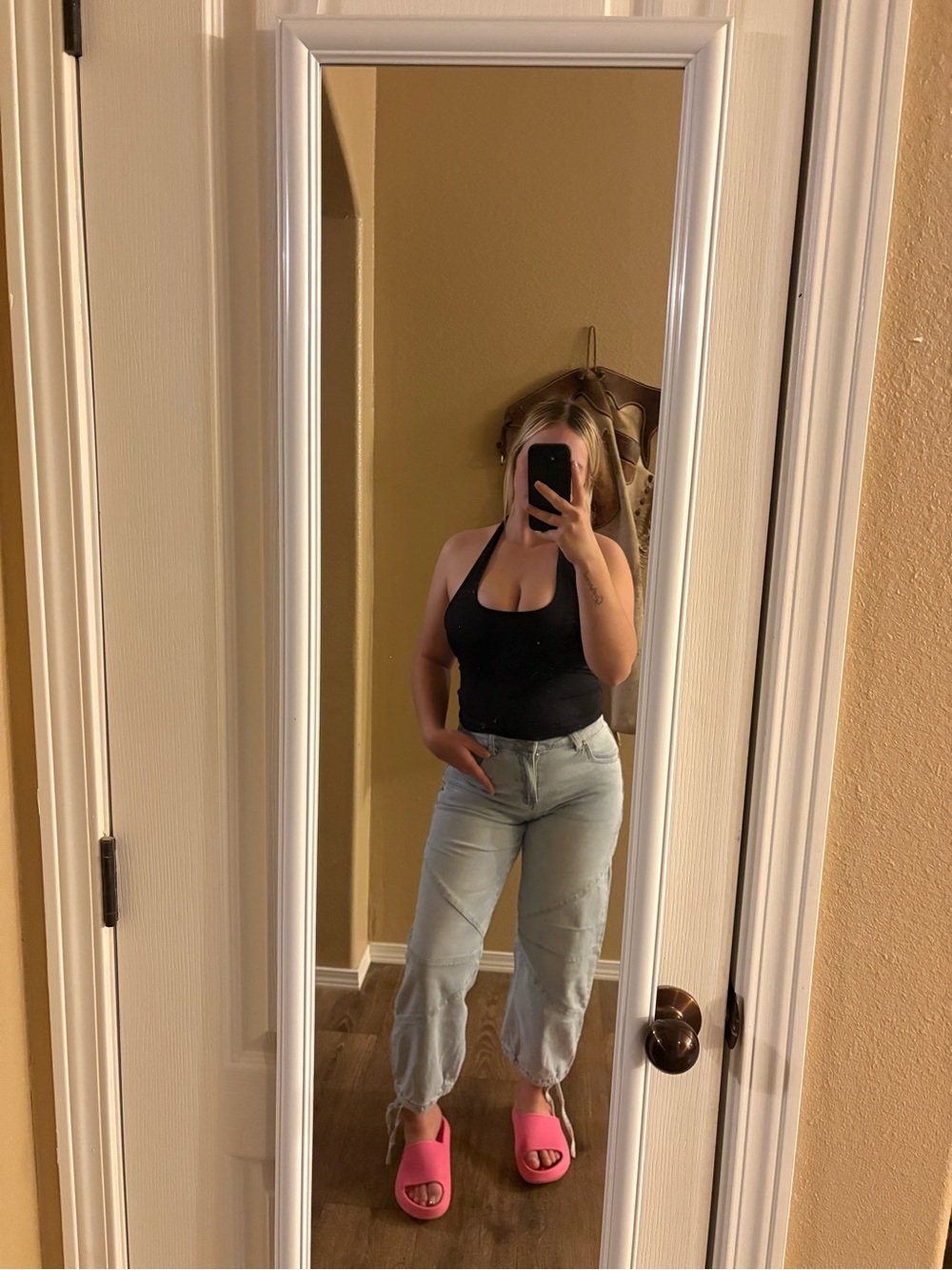 Women’s Light Blue Barrel Jeans - Blue